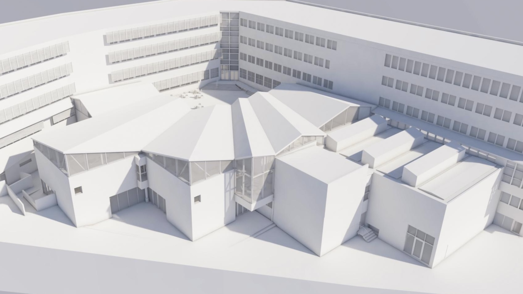 Digital model, scale 1:200