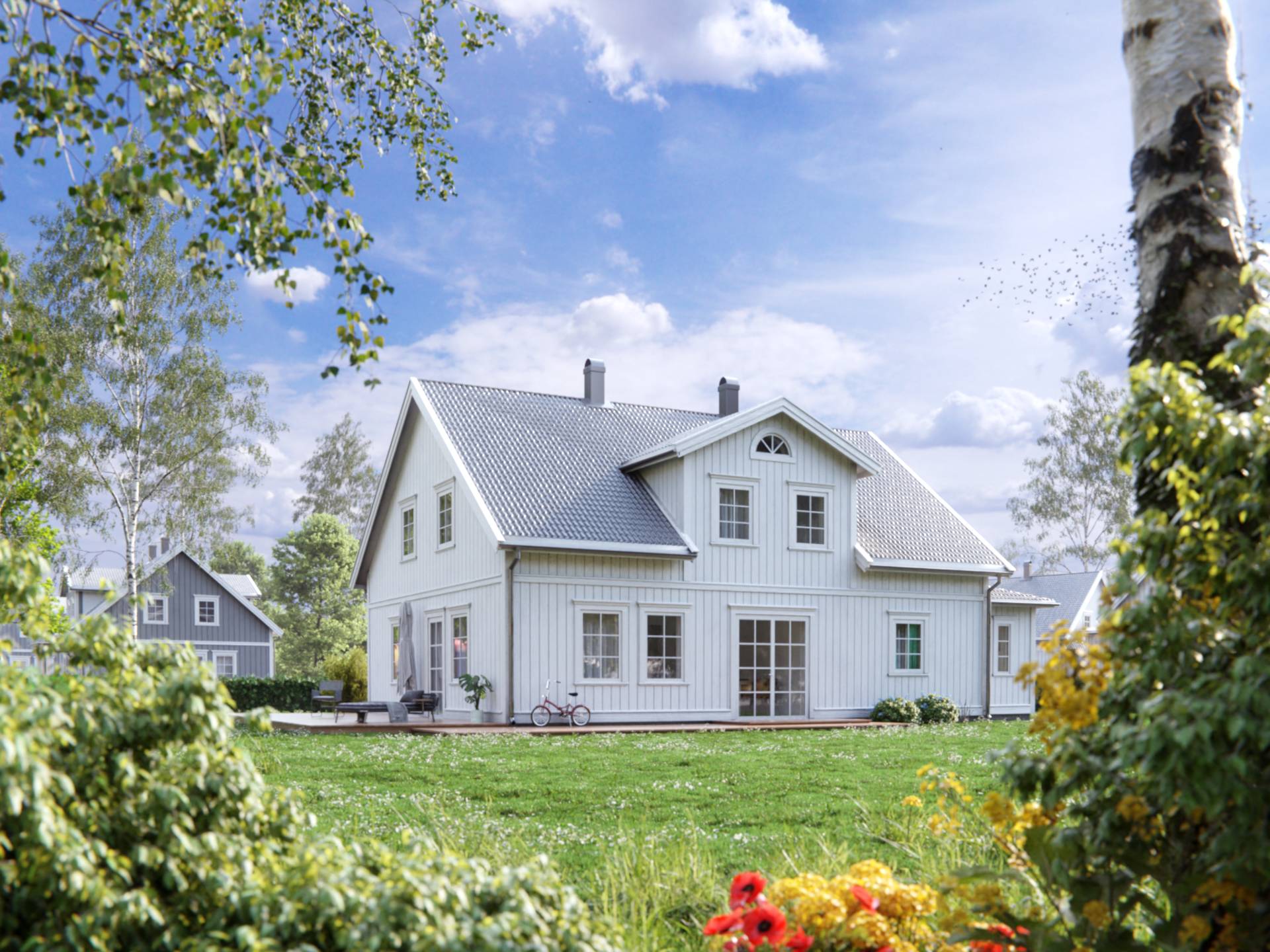 Traditional Two-Story Villa